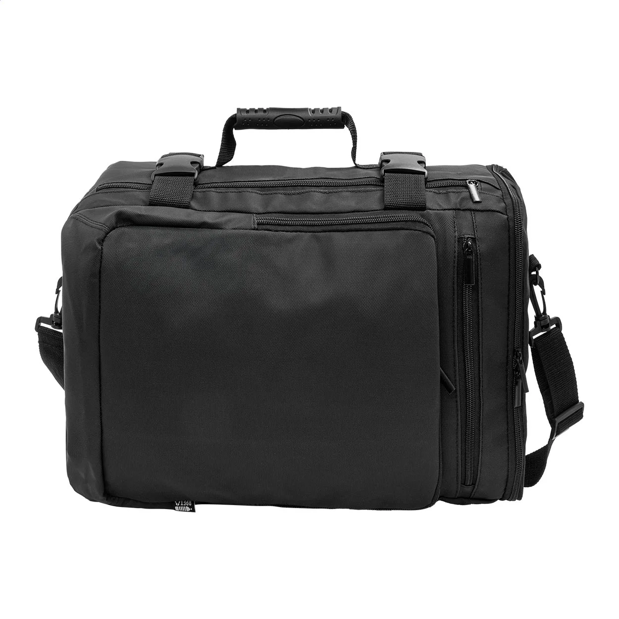 Dokumentenrucksack Pullman, RPET, schwarz – Bild 10