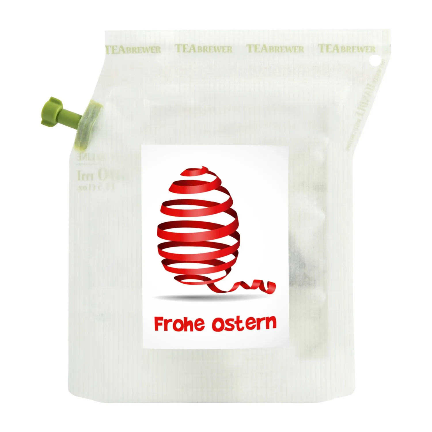 Geschenkartikel / Präsentartikel: Oster-Tee, Tasty Berry, weiß – Bild 3