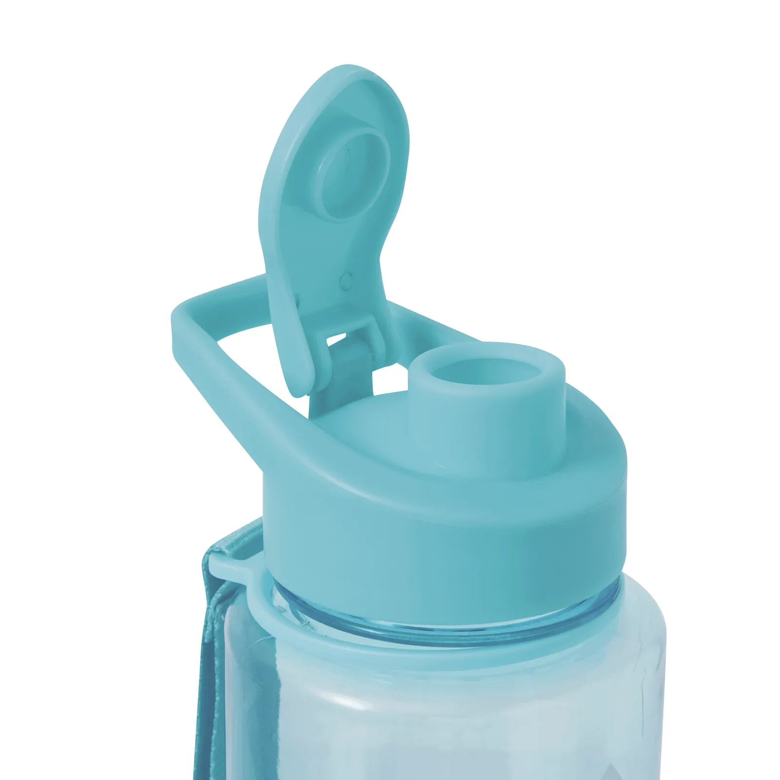 AQUA LEVEL - Sport-Trinkflasche, hellblau – Bild 7
