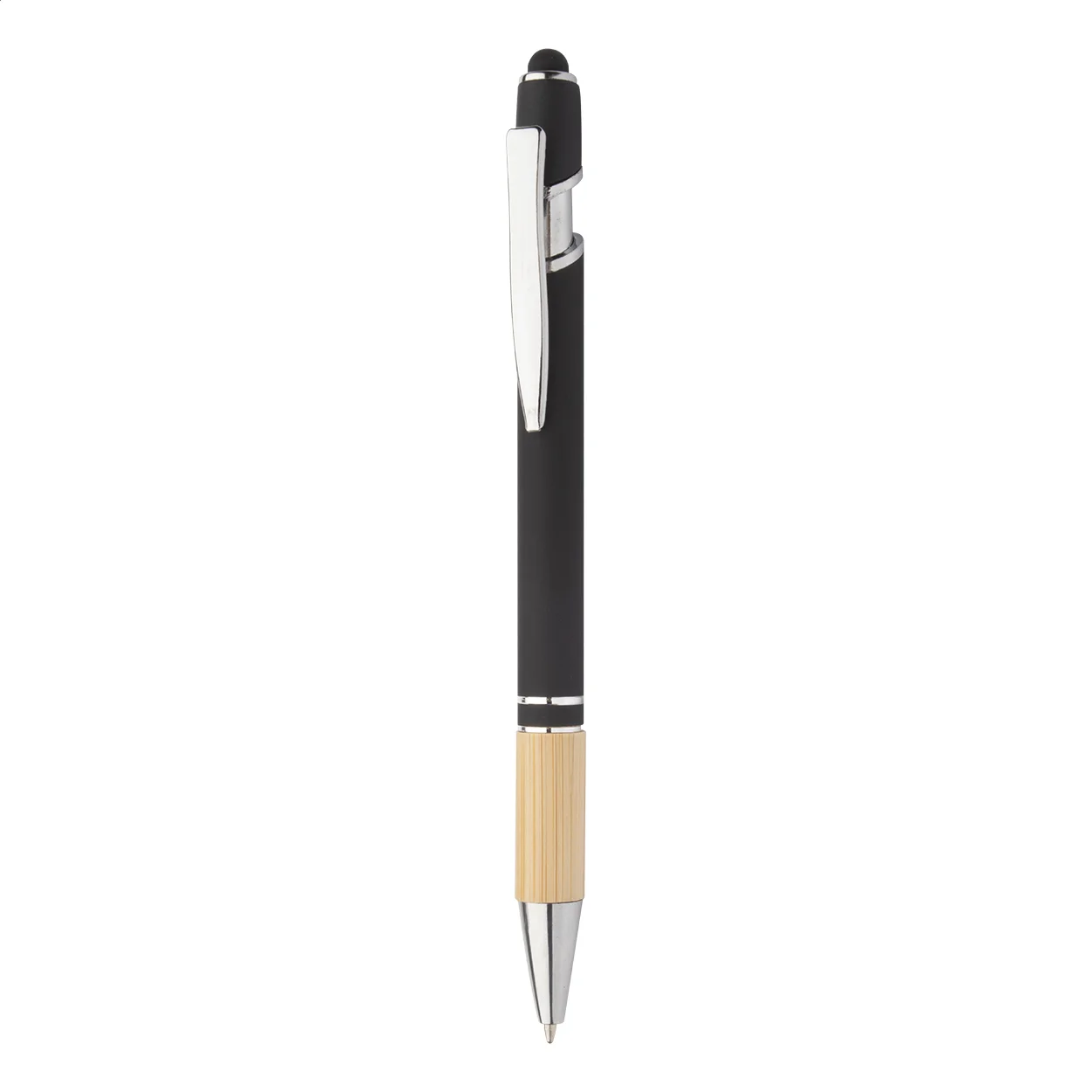Touchpen Bonnel mit Kugelschreiber, schwarz – Bild 2