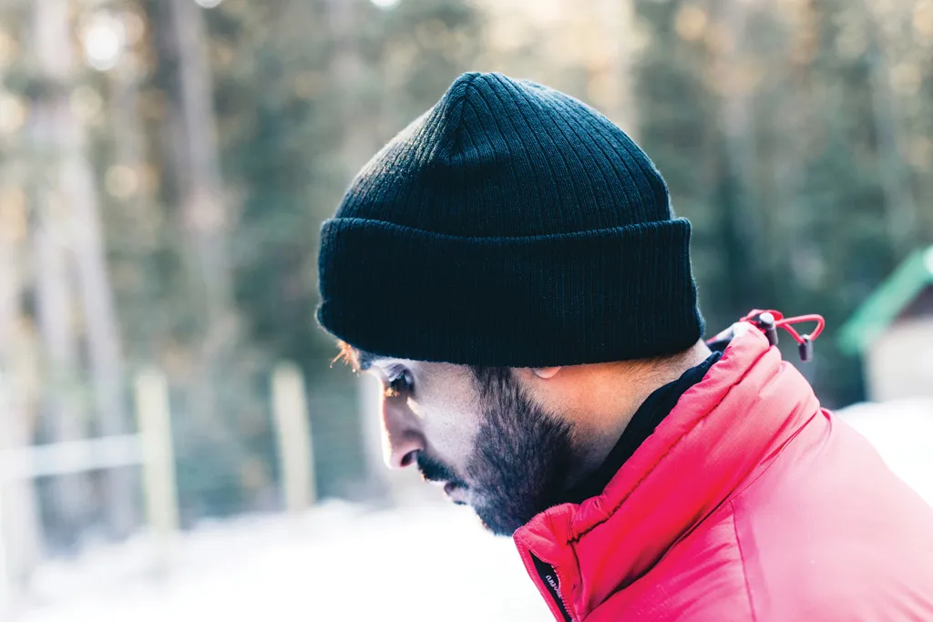 Pryor AWARE™ Polylana® Beanie mit Bündchen, schwarz – Bild 5