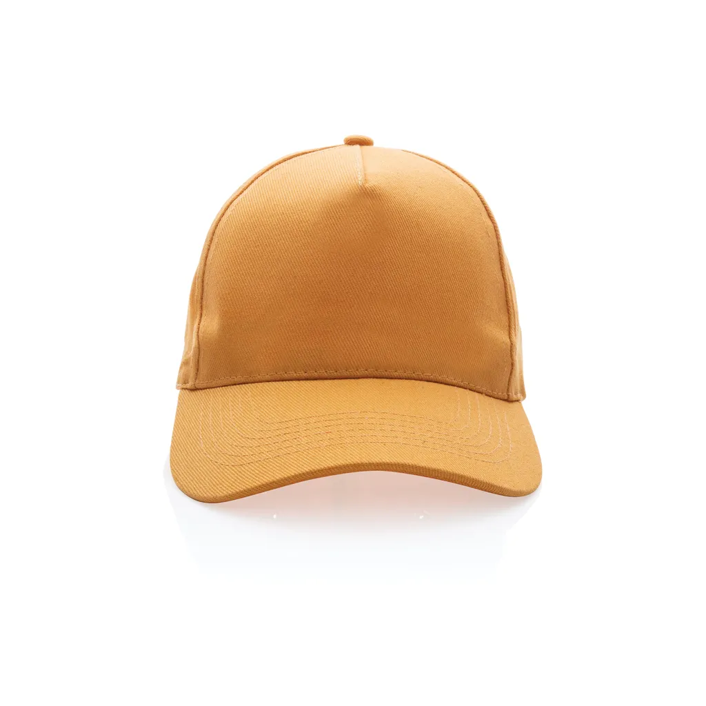 Impact 5 Panel Kappe aus 280gr rCotton mit AWARE™ Tracer, sundial orange – Bild 2