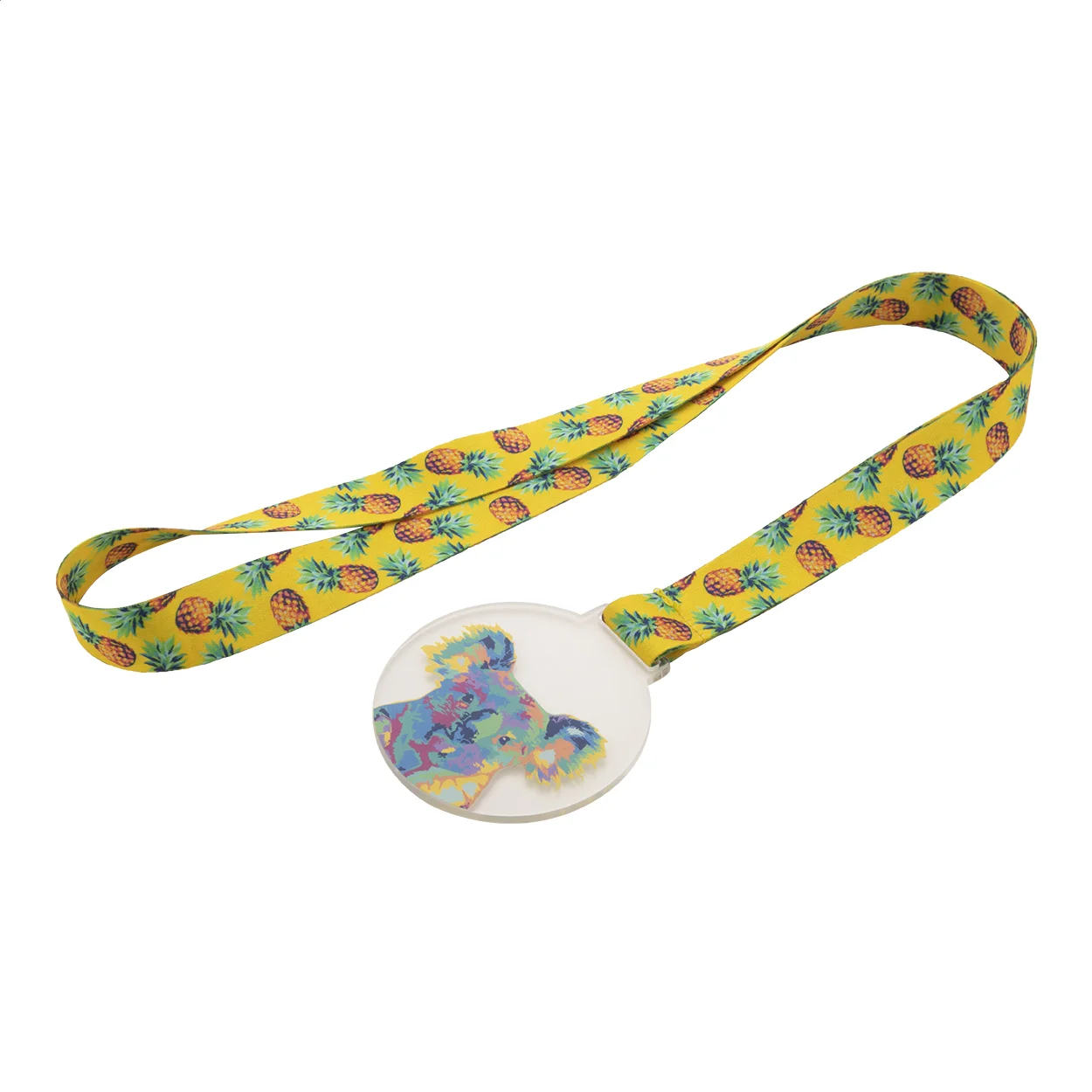Individuelle Medaille Subdal Colour, transparent – Bild 3