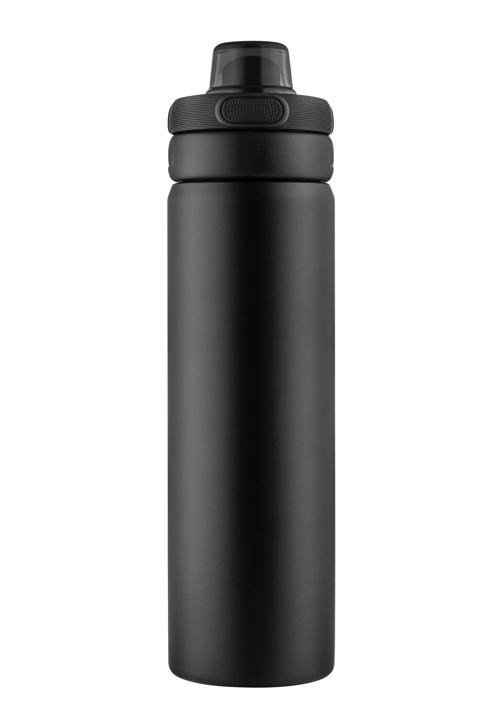Sport-und Trinkthermoflasche "HydraBoost" schwarz, schwarz – Bild 4