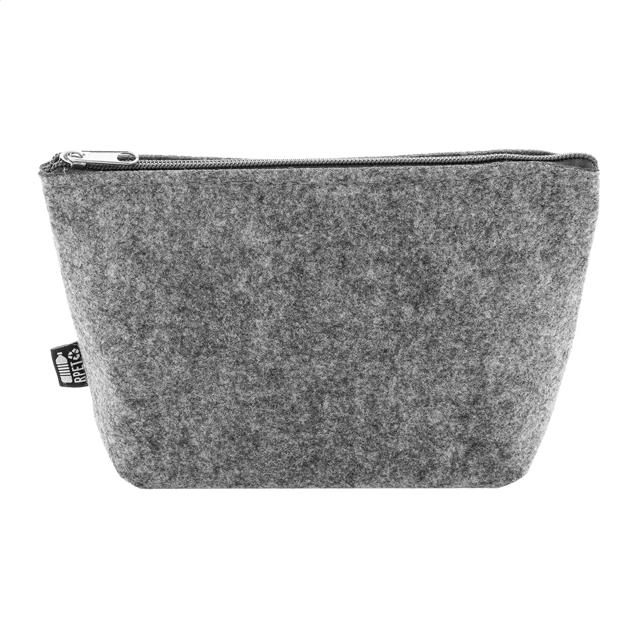 Kosmetiktasche RPET Refelt Beauty, grau – Bild 2