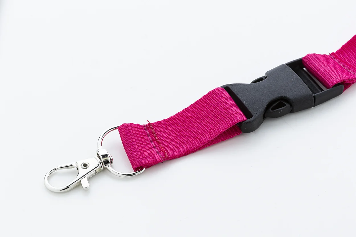 Lanyard Revent Plus aus RPET, pink – Bild 3