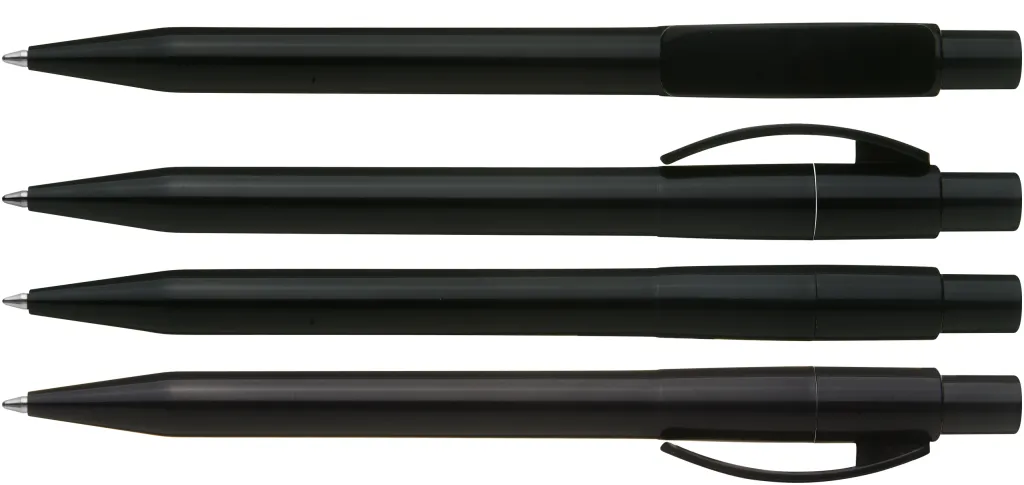 PIXEL Druckkugelschreiber schwarz, schwarz – Bild 2