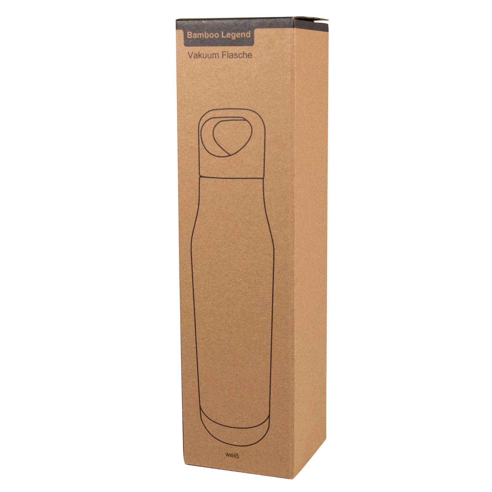BAMBOO LEGEND - Vakuum-Isolierflasche, weiß – Bild 9