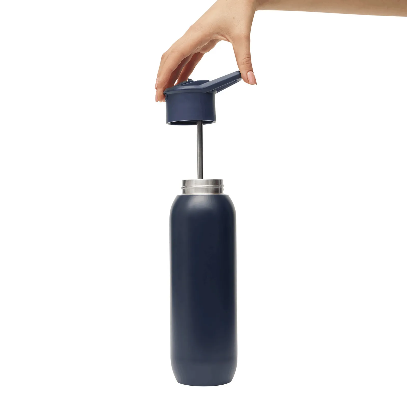 TREKSTEEL - Vakuum-Isolierflasche, marineblau – Bild 11