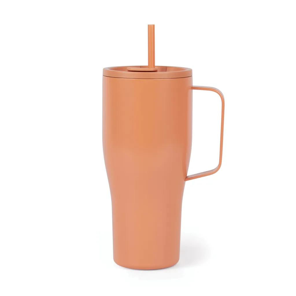 VINGA Eos Voyager 800ml Flasche aus RCS rec. Stainless-Steel, orange – Bild 3