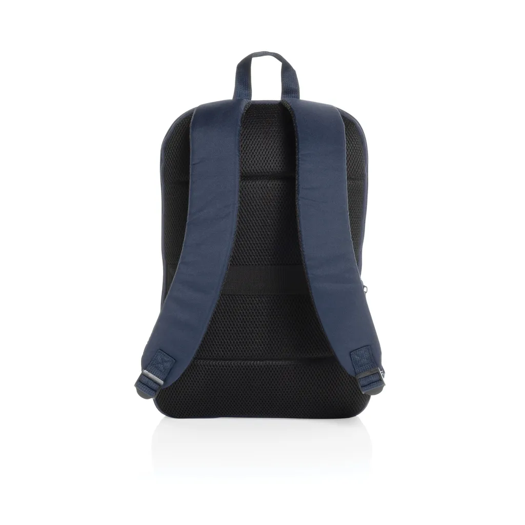 Flexpack Aware™ Expandable Slim RPET 15,6" Laptop-Rucksack, navy blau – Bild 5