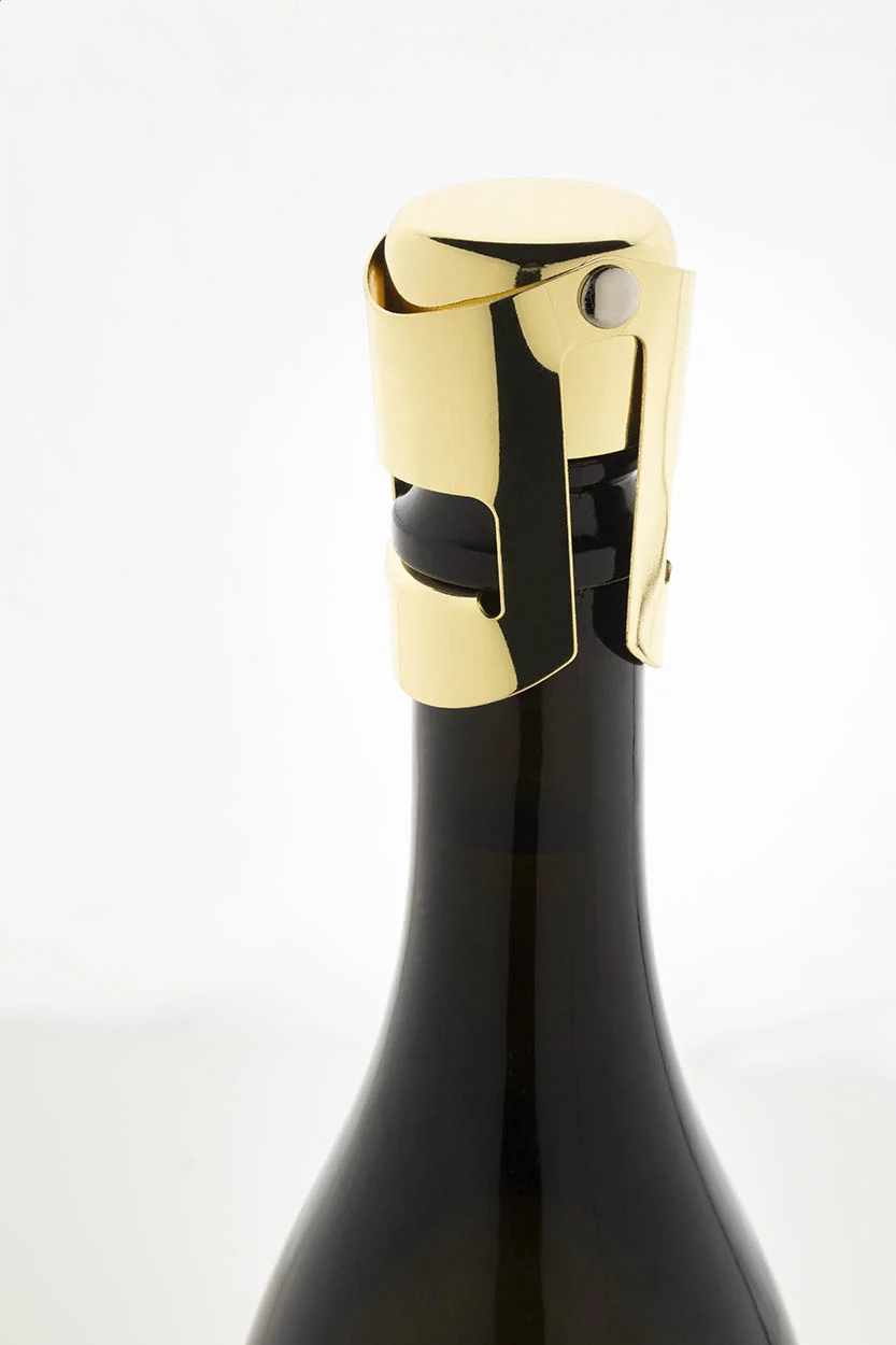 Champagnerflaschenverschluss Apulia, gold – Bild 5