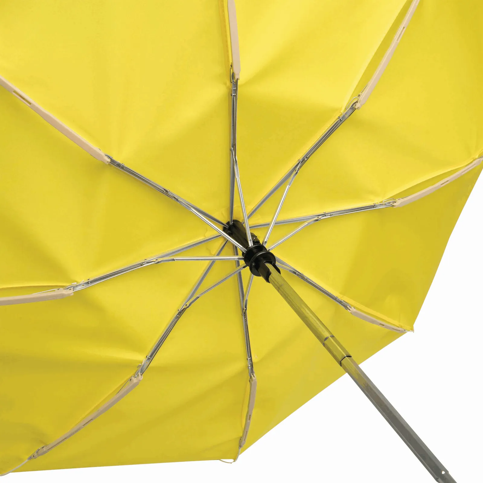BORA - Vollautomatischer Windproof-Taschenschirm, gelb – Bild 7