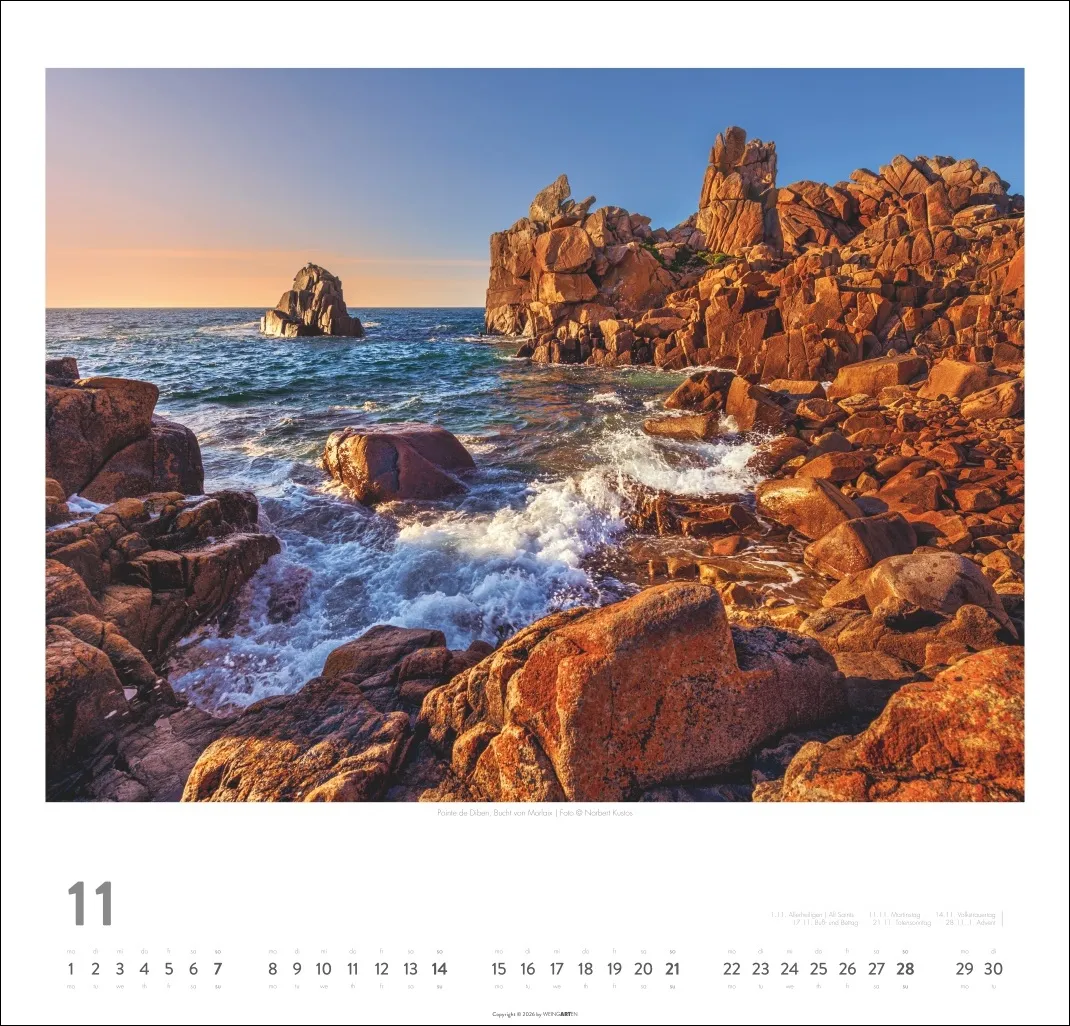 Bretagne Wandkalender 2027 – Bild 12