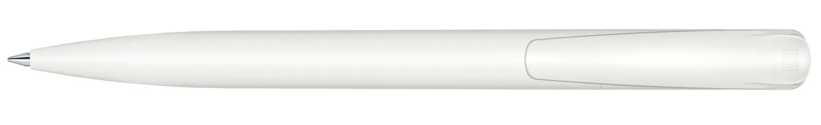 Challenger Matt Recycled Druckkugelschreiber, Weiß – Bild 3