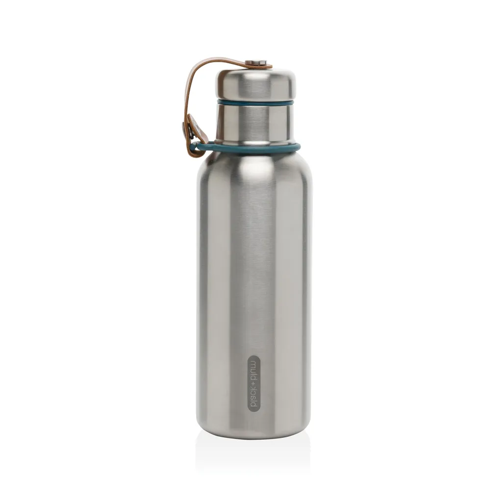Black+Blum isolierte Wasserflasche klein, 500ml, turkis – Bild 3