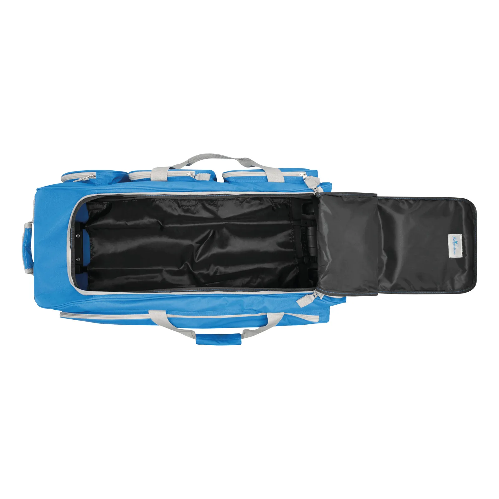9P - Trolley-Reisetasche, blau, grau – Bild 11