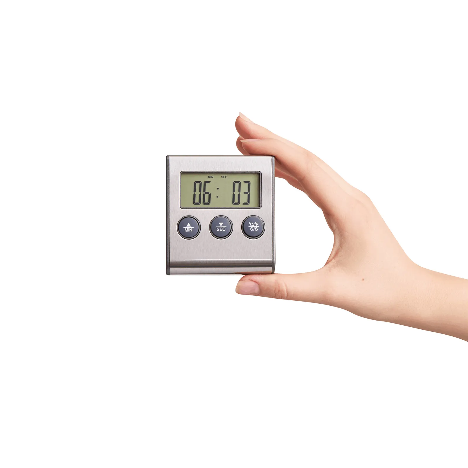GOURMET - Kochthermometer grau, silber, grau, silber – Bild 5