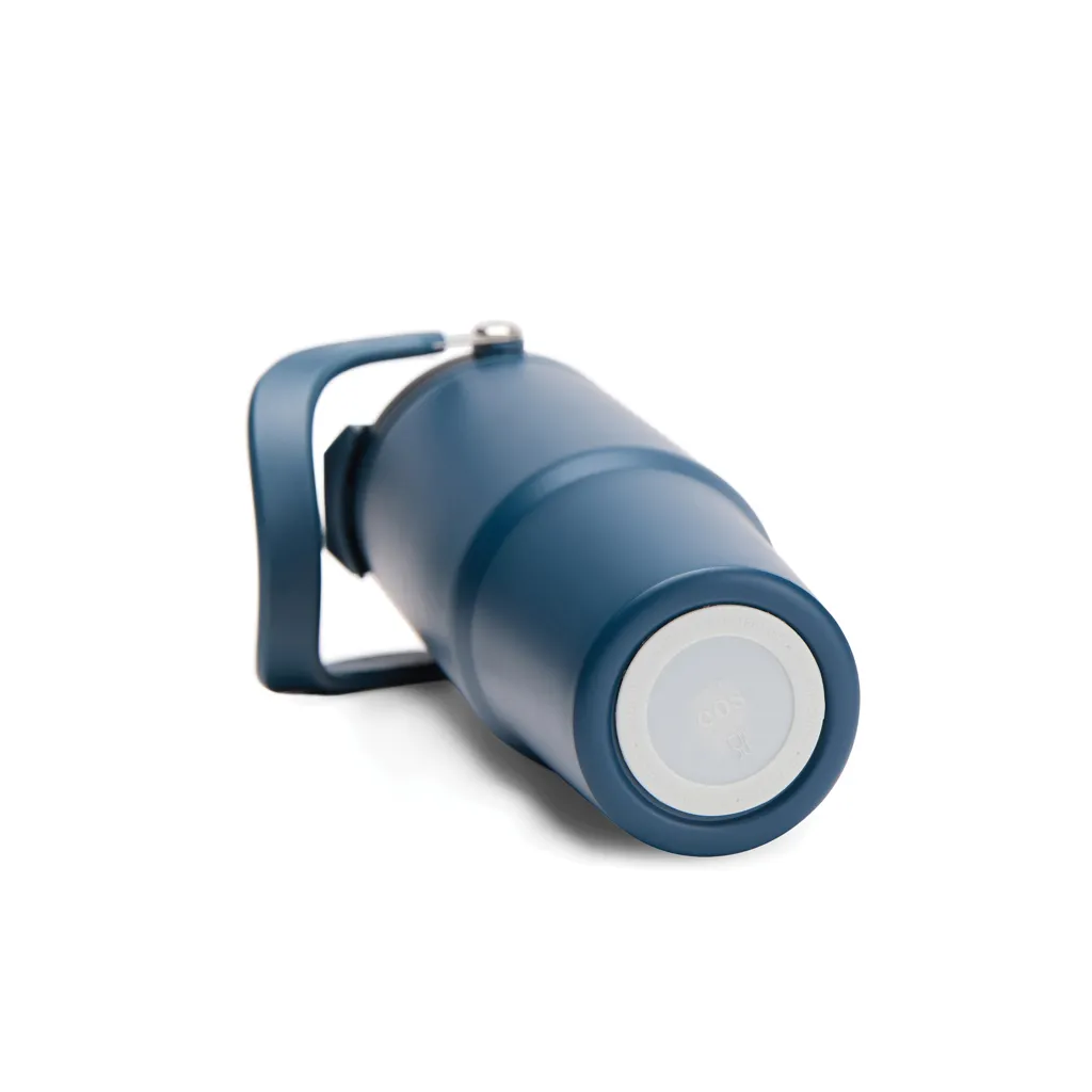 VINGA Eos Trek 880ml Flasche aus RCS rec. Stainless-Steel, navy blau – Bild 2