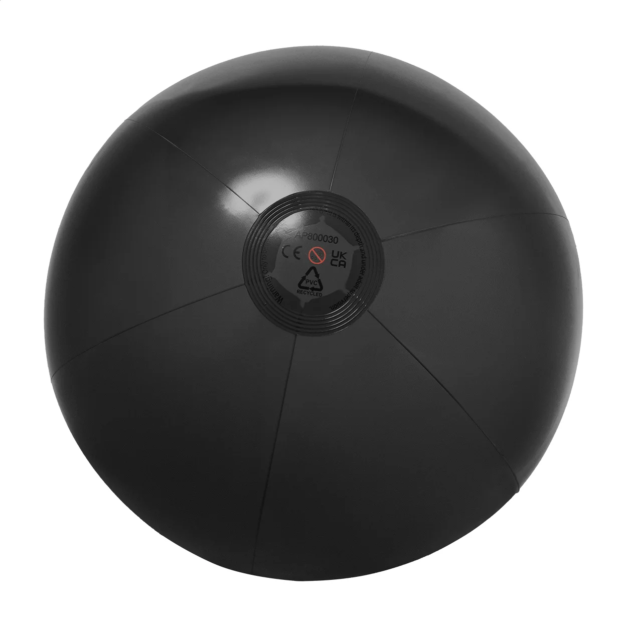 RPVC Strandball (ø40 cm) Patong, schwarz – Bild 2