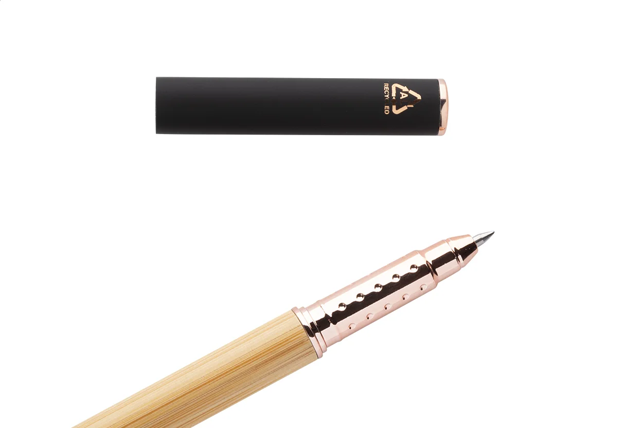 Rollerball Blush, schwarz, natur – Bild 4