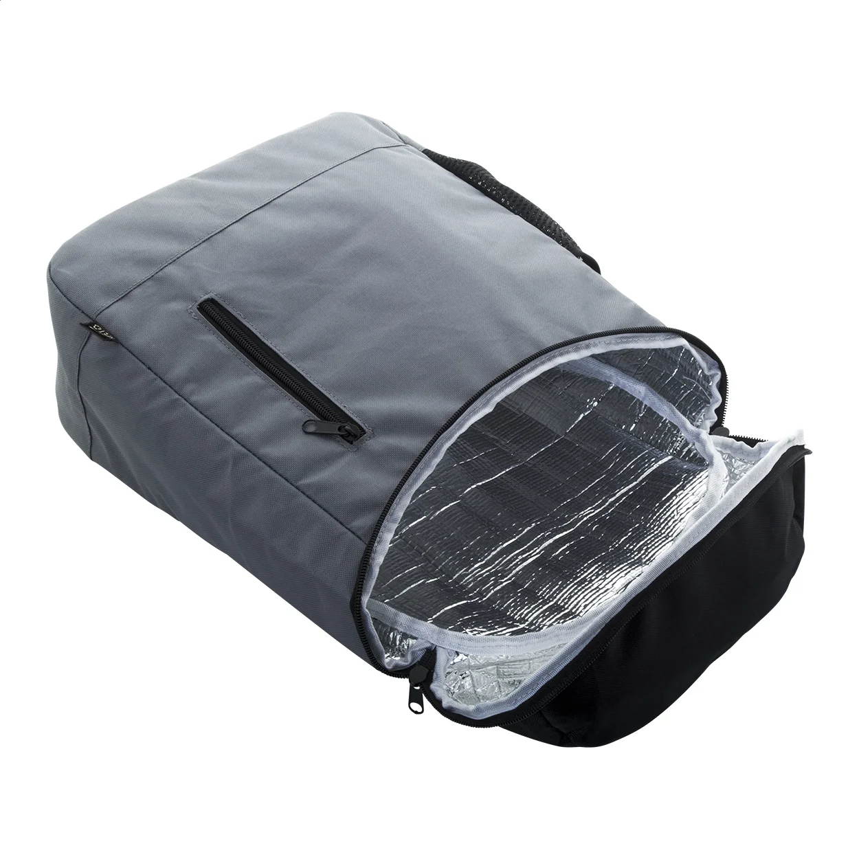 RPET-Kühlrucksack Chillex, grau – Bild 6