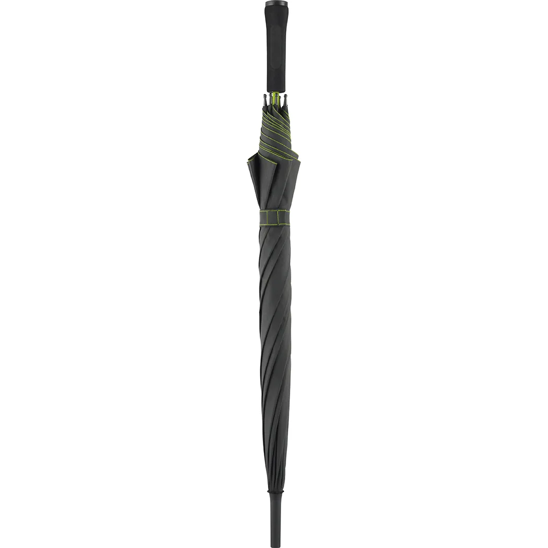 AC-Stockschirm Colorline, schwarz-limette – Bild 3
