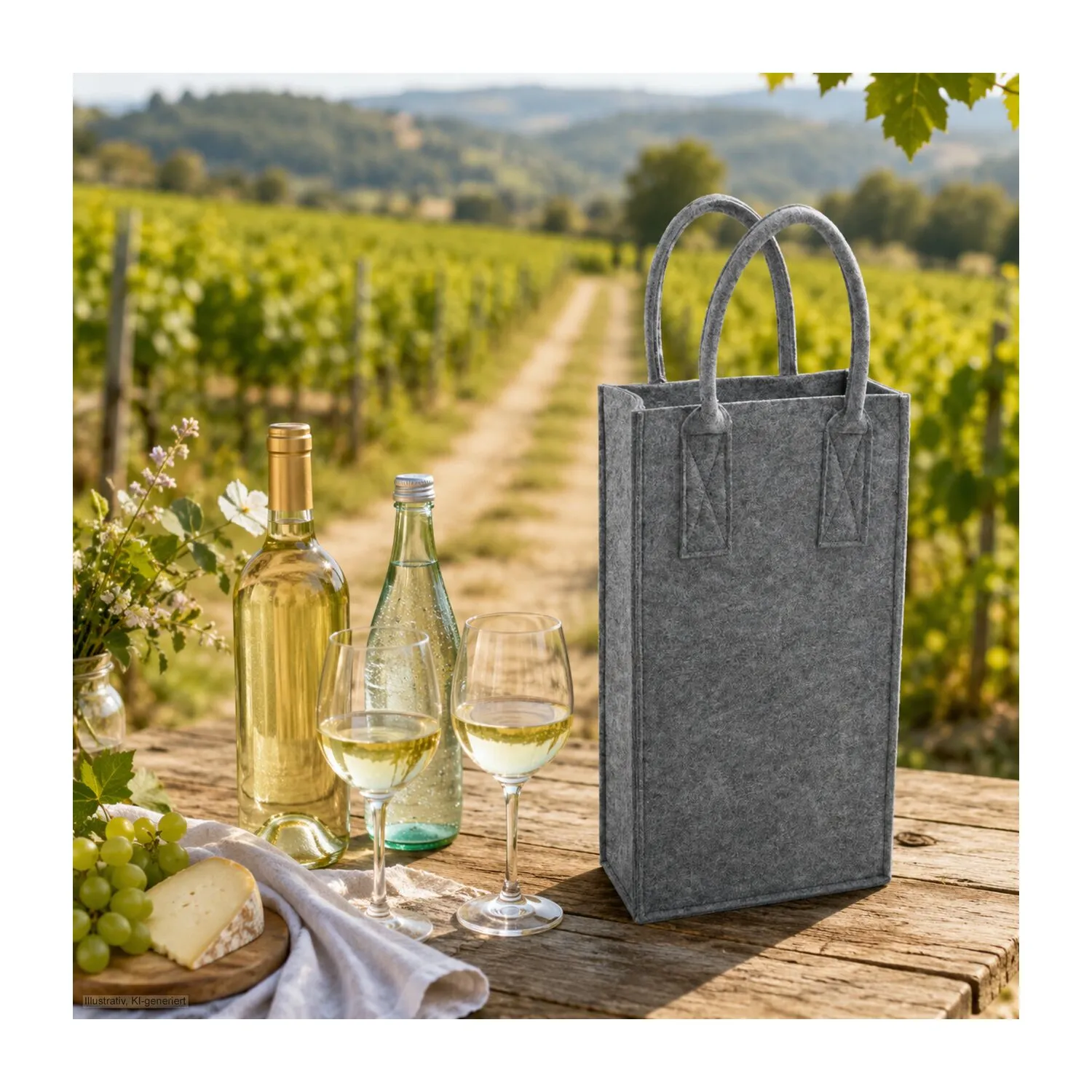 Geschenkset / Präsenteset: Sommerabend, grau – Bild 10