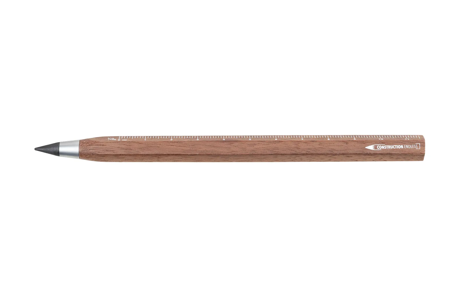 Multitasking-Bleistift CONSTRUCTION ENDLESS WALNUT braun, braun – Bild 2