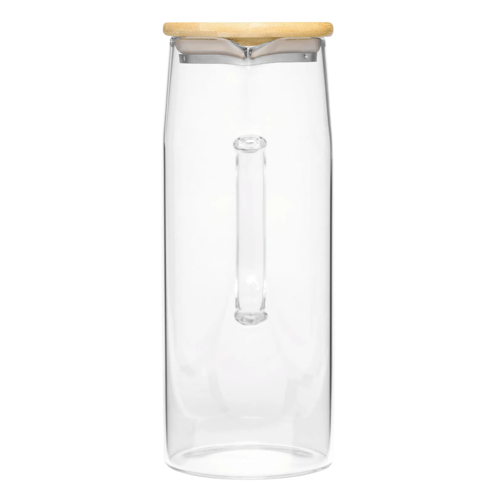 BAMBOO PITCHER - Glas-Karaffe braun, braun – Bild 2