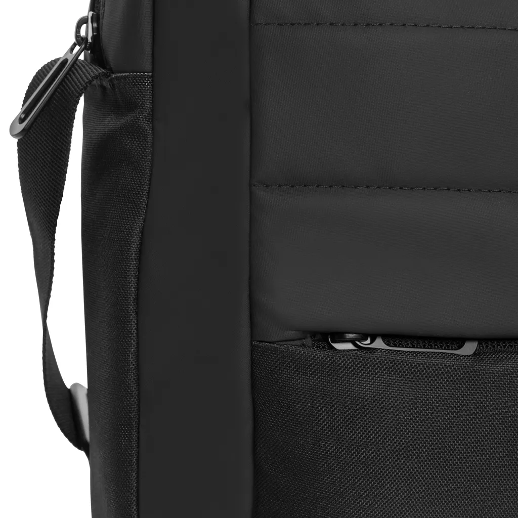 Armond AWARE™ RPET 15.6" Laptop-Tasche, schwarz – Bild 7