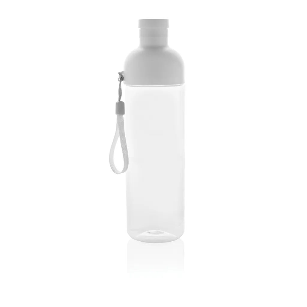 Impact auslaufsichere Wasserflasche aus RCS recyc. PET 600ml, weiß – Bild 2