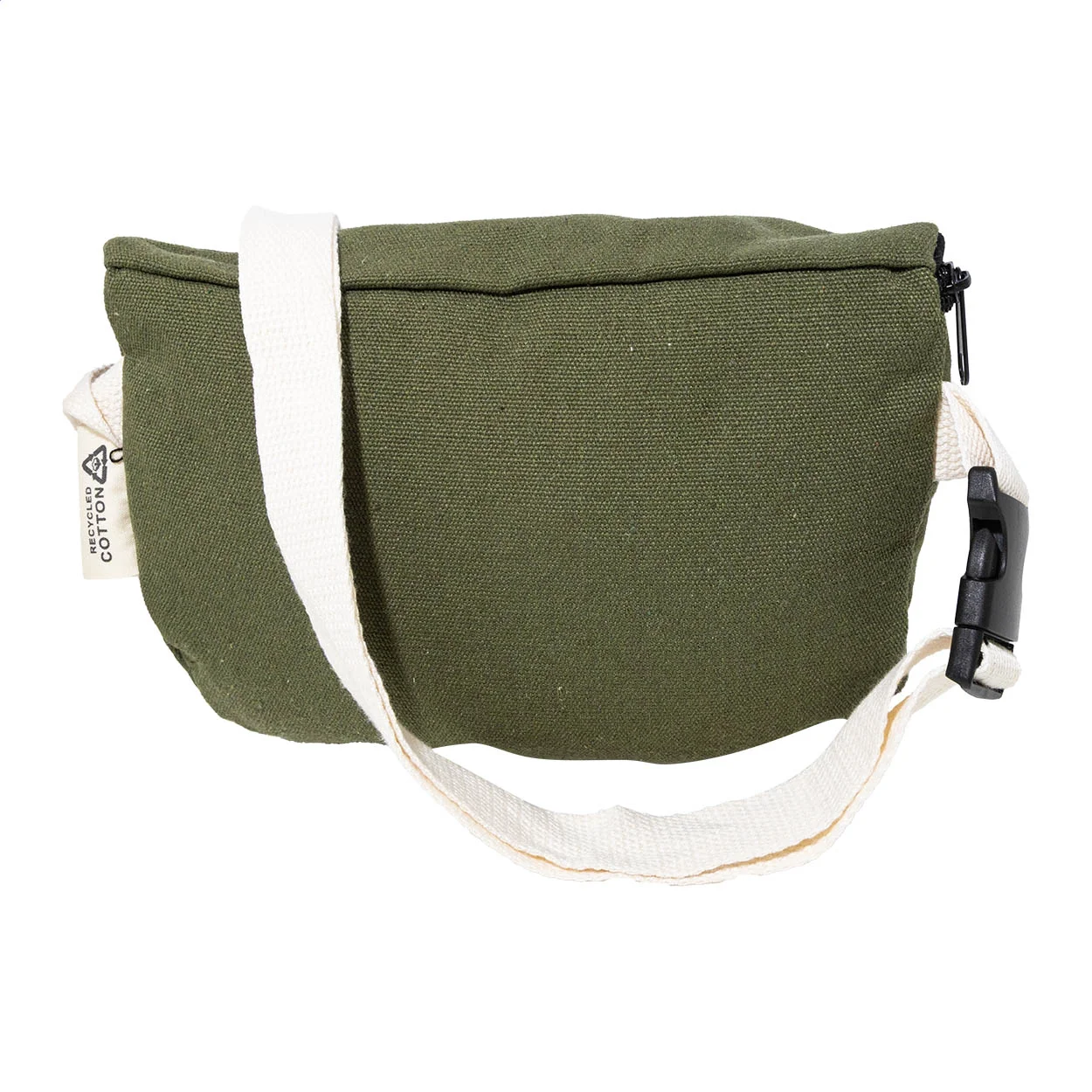 Gürteltasche Rekan Hip aus recyceltem Canvas, grün – Bild 3