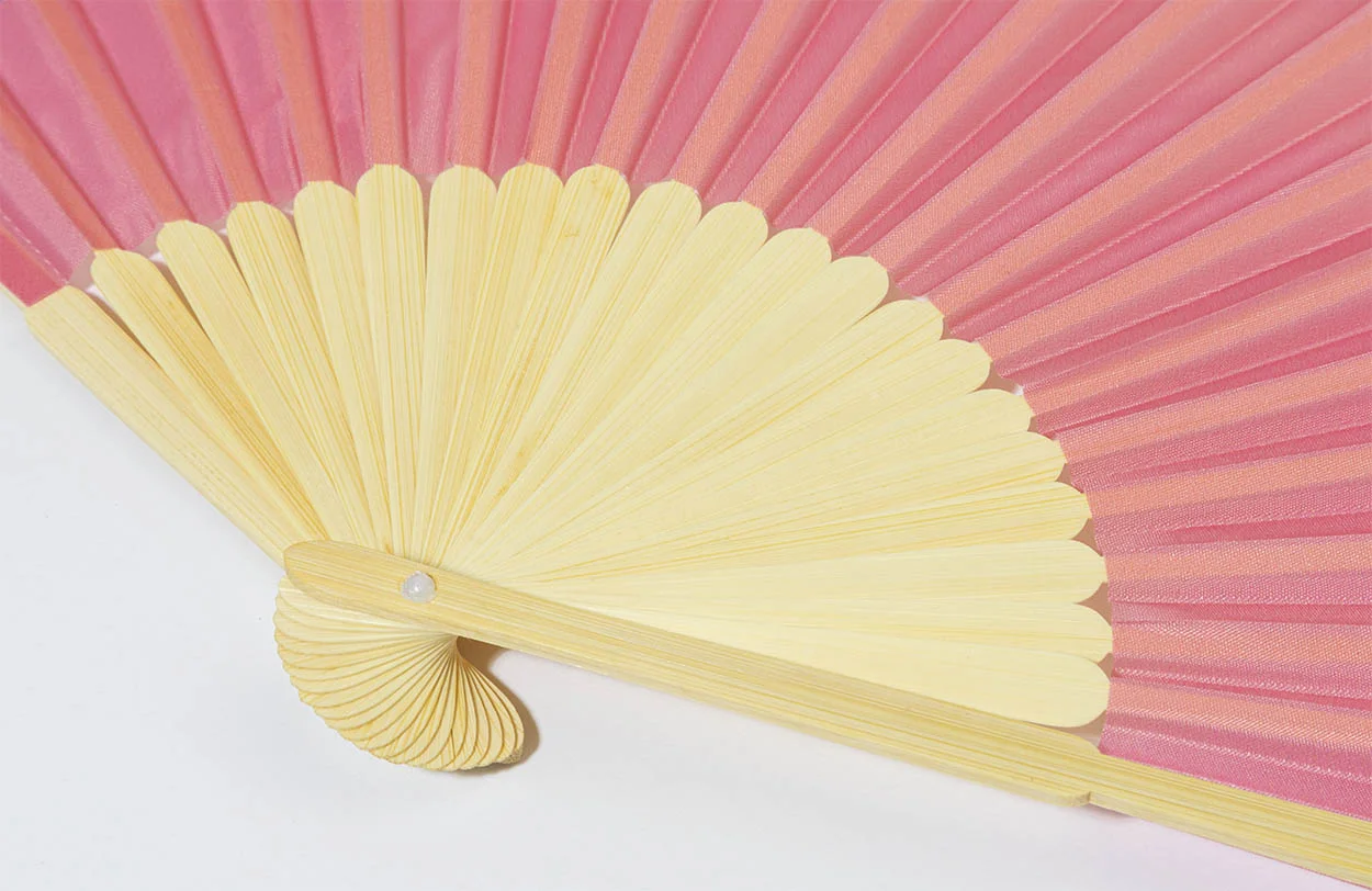 RPET Handfächer Repper, pink – Bild 4