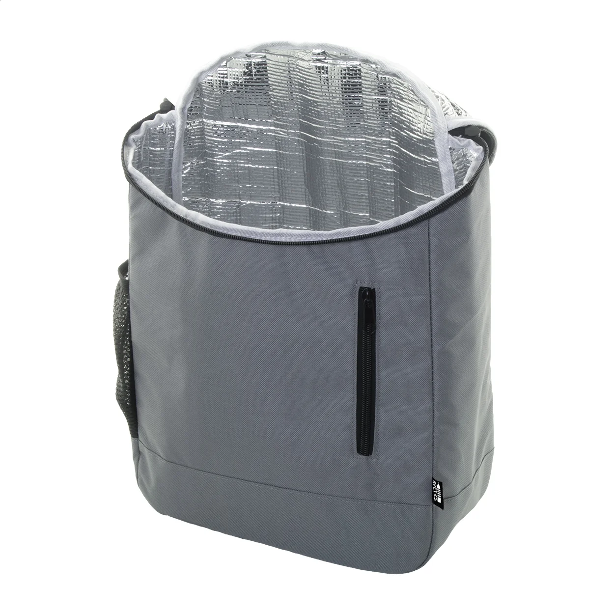 RPET-Kühlrucksack Chillex, grau – Bild 4