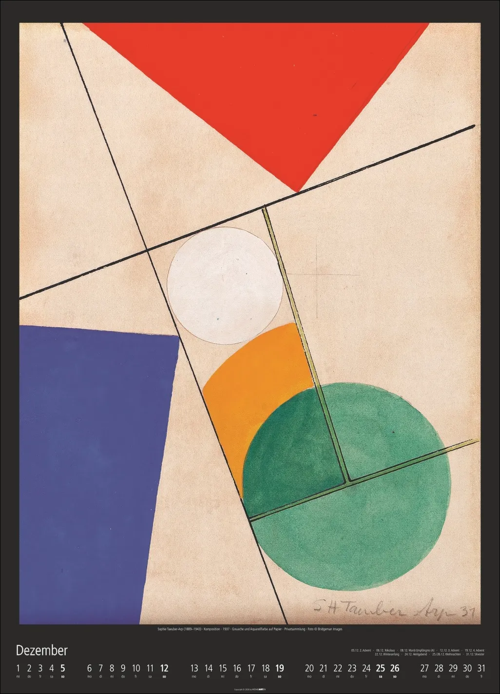 World of Art Wandkalender 2027 – Bild 13