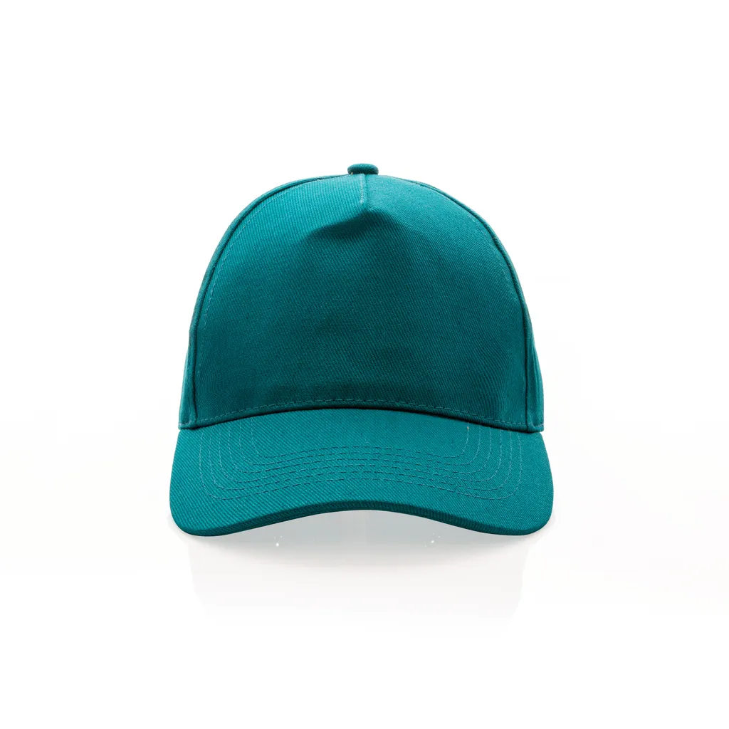 Impact 5 Panel Kappe aus 280gr rCotton mit AWARE™ Tracer, verdigris – Bild 2