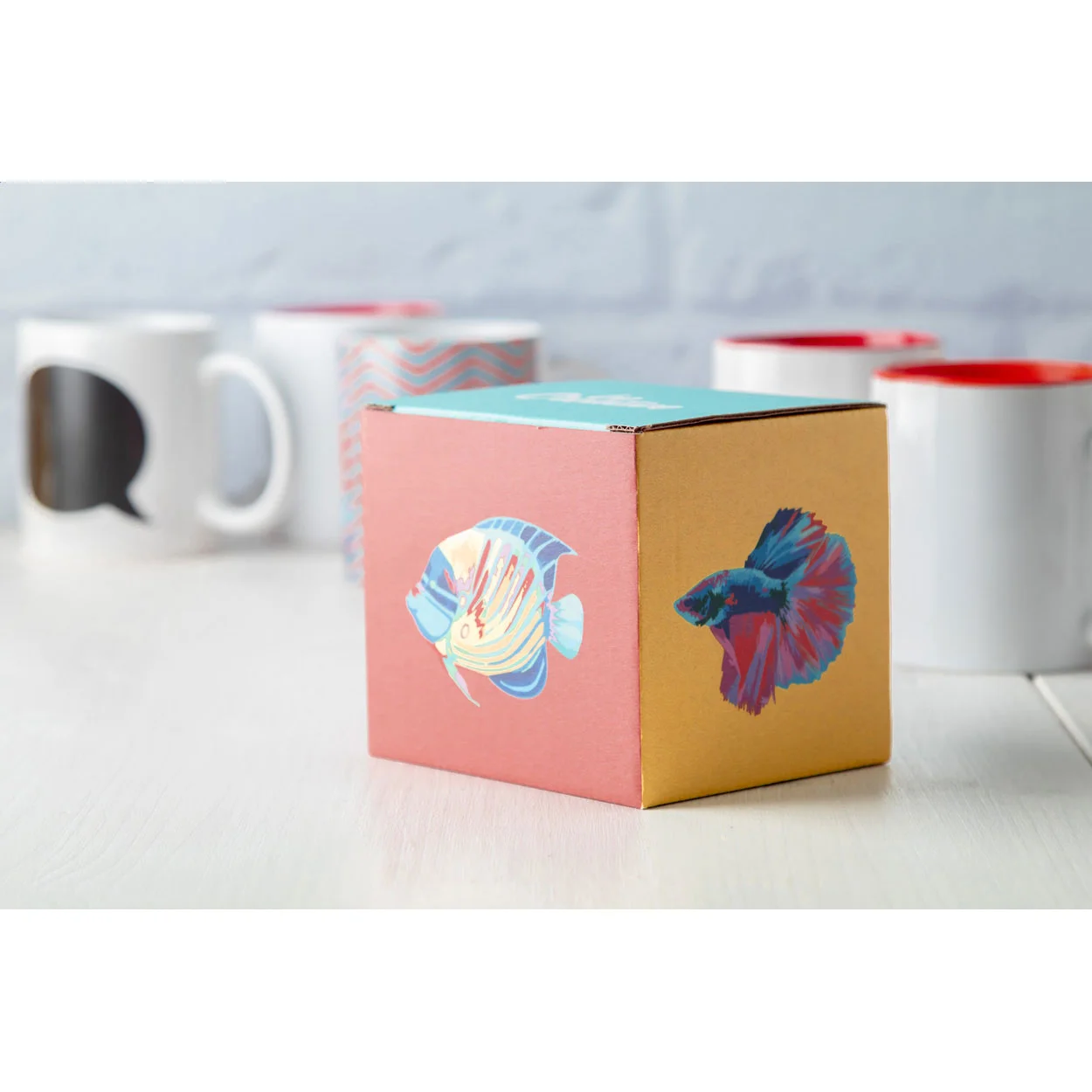 Individuelle Box CreaBox Mug A, weiß – Bild 6