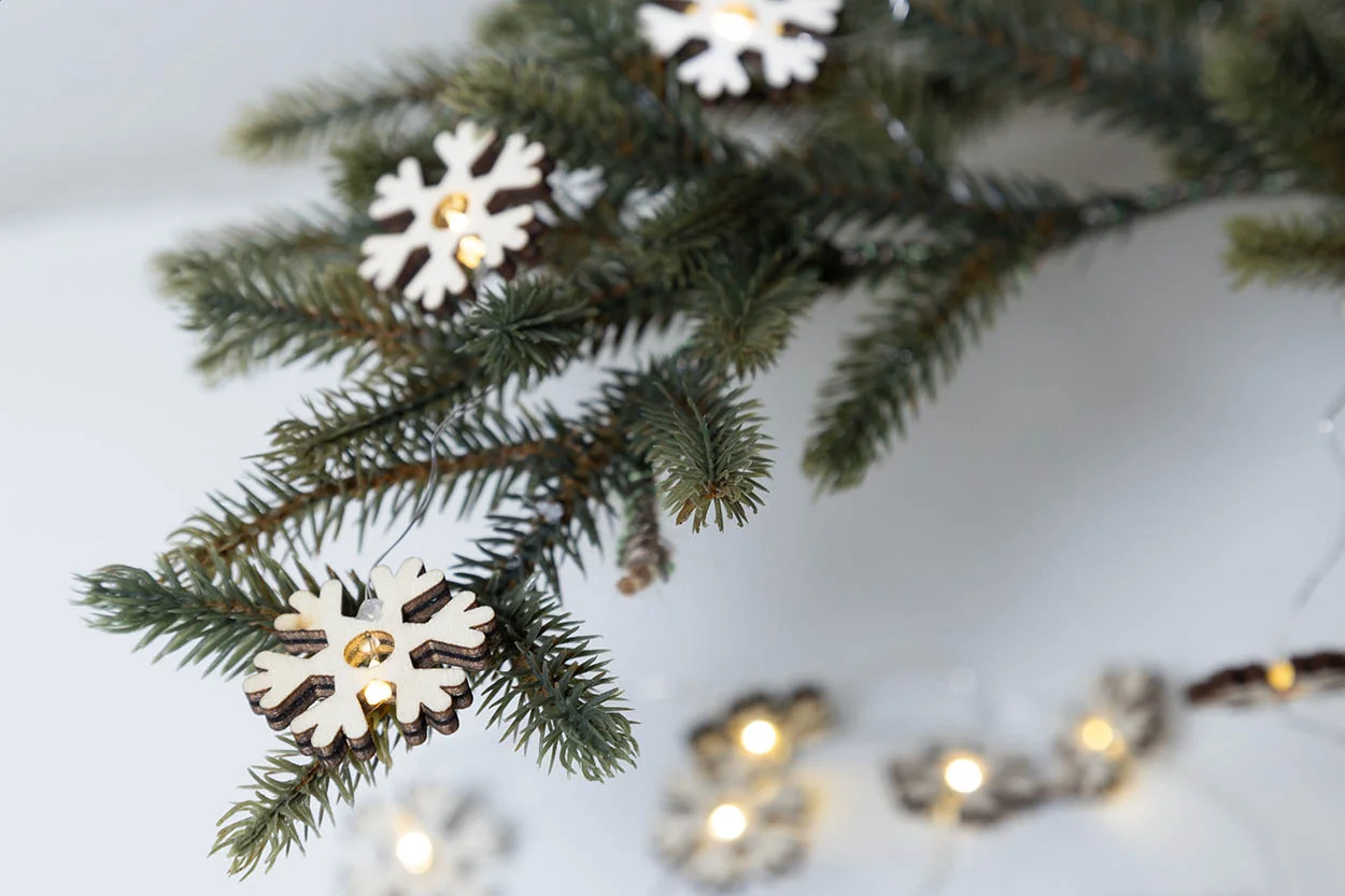 Weihnachtslichterkette Polaris, natur – Bild 5