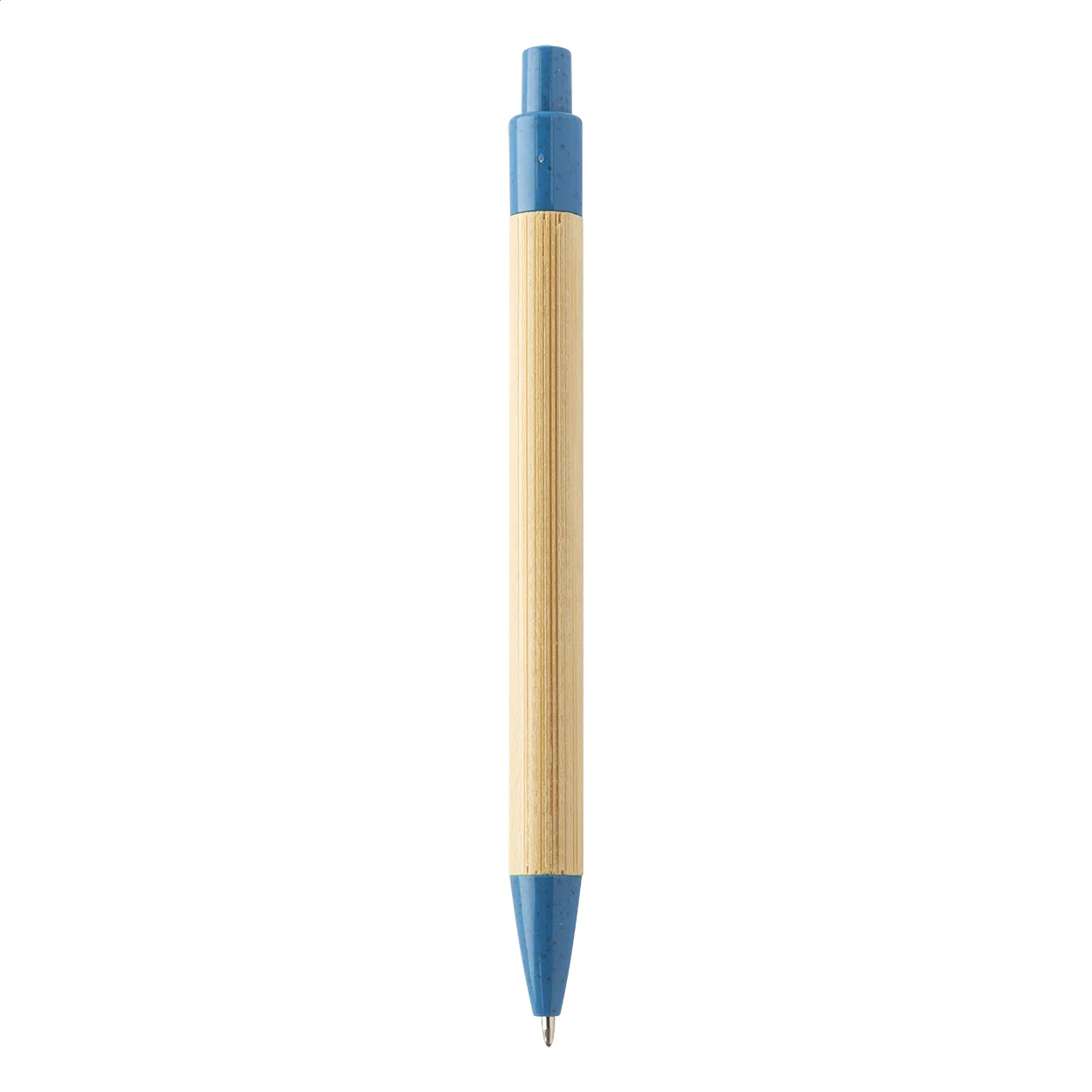 Bambus-Kugelschreiber Boothic, dunkelblau, natur – Bild 3