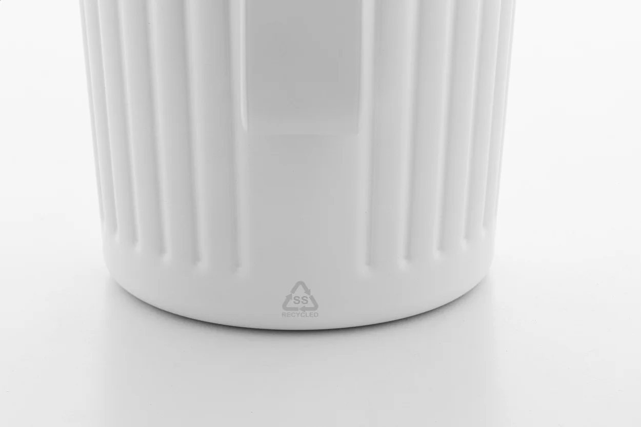 Thermobecher Streaky Grab, weiß – Bild 6