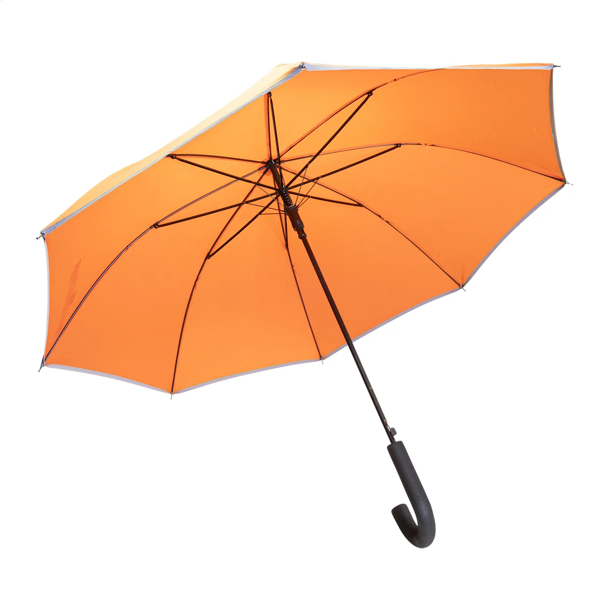 RPET-Regenschirm Thunder Max, orange – Bild 2