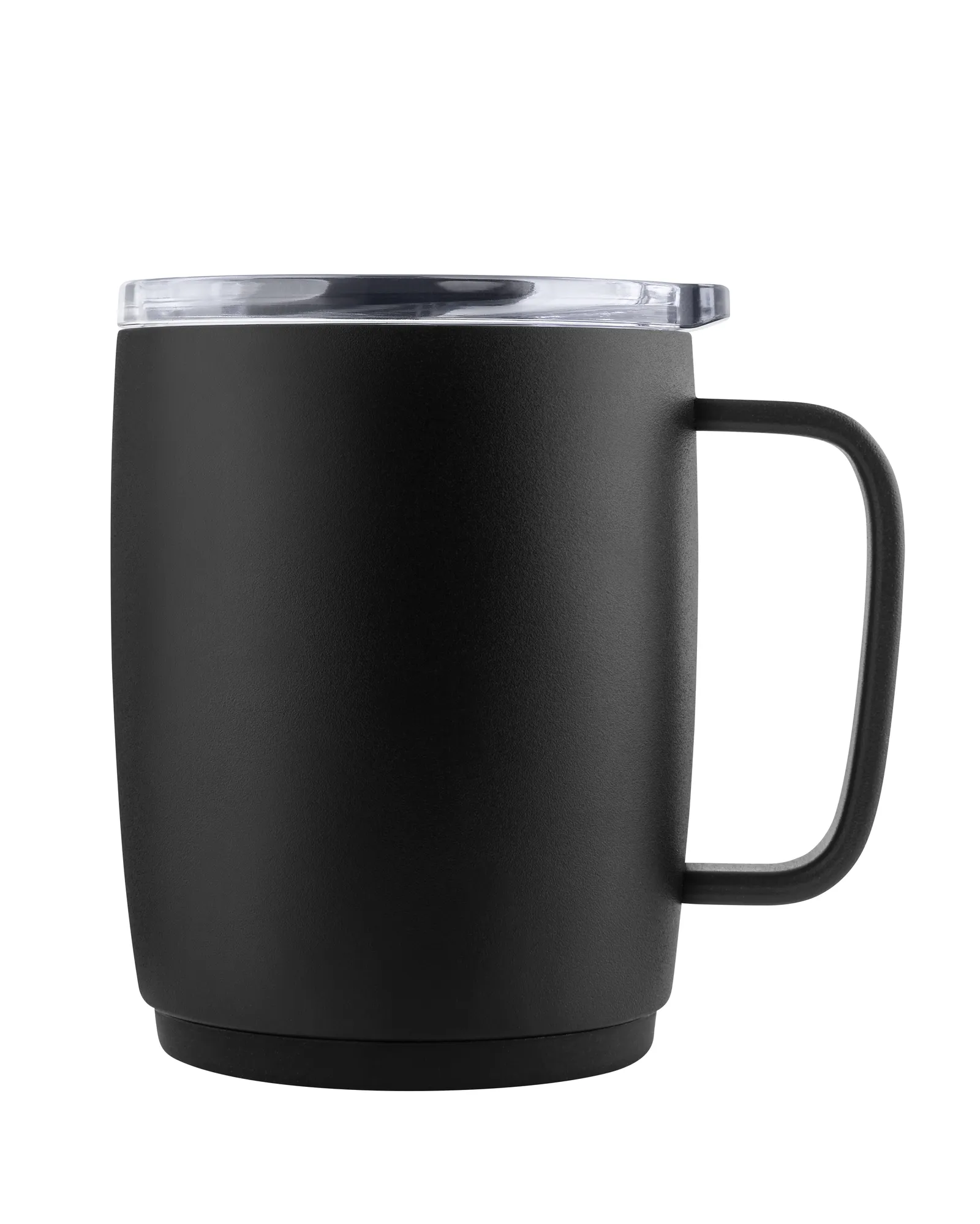 Thermobecher "Crema OfficeVibeThermo" schwarz mit Deckel, schwarz – Bild 4