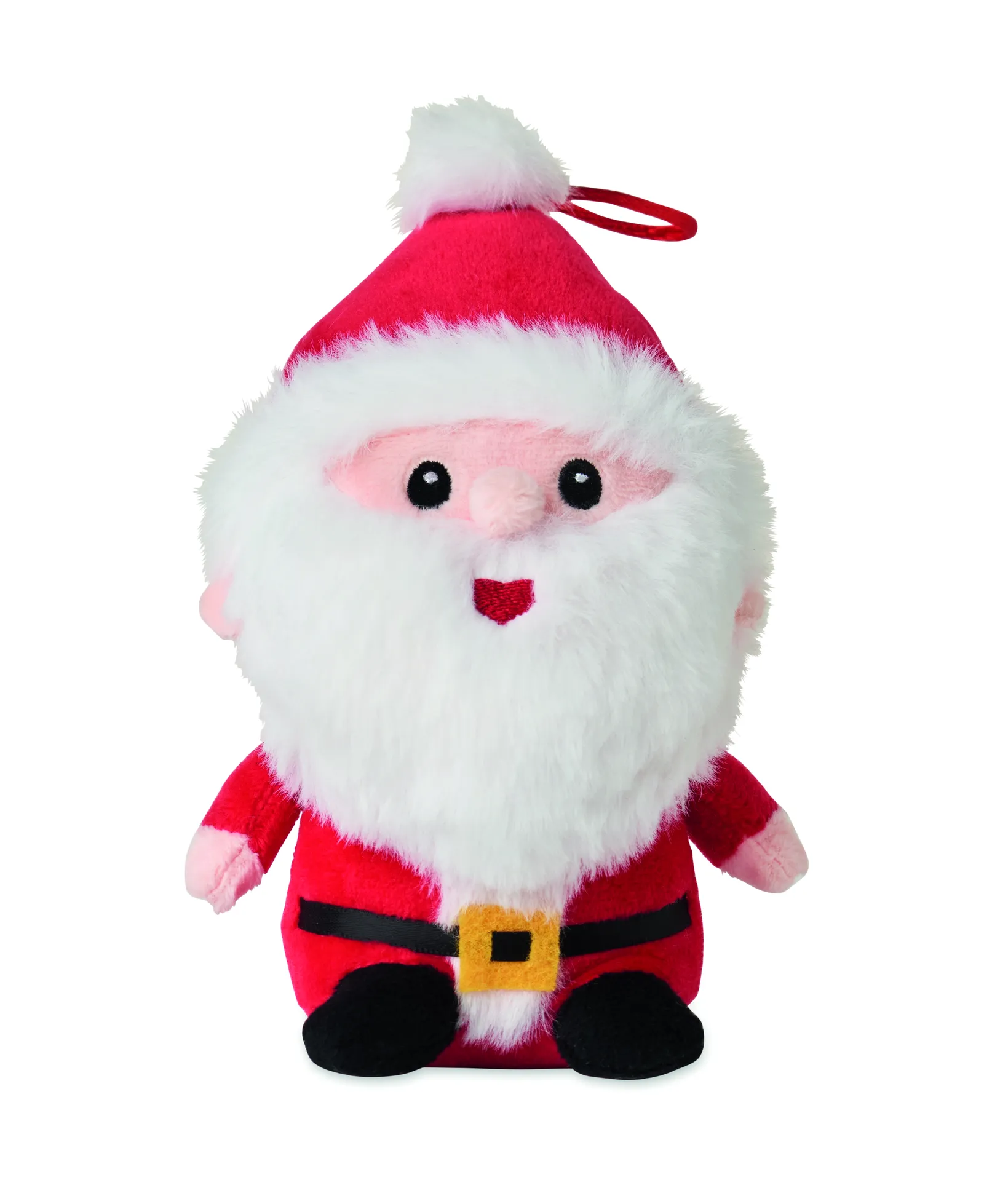 GLEEFUL Plüsch-Weihnachtsmann, Rot – Bild 2