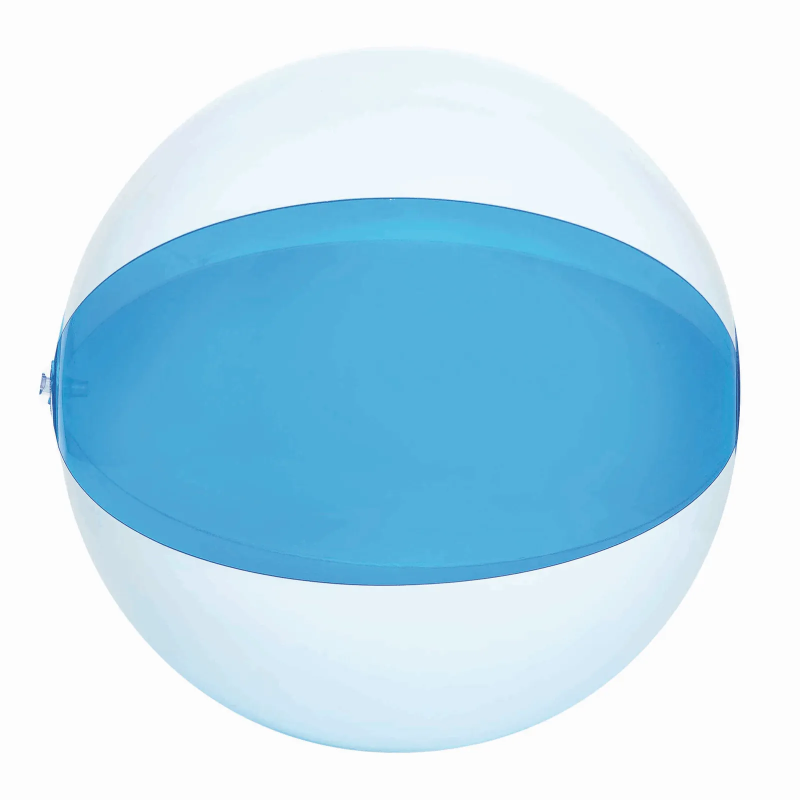 OCEAN - Strandball, transparent blau, weiß – Bild 3
