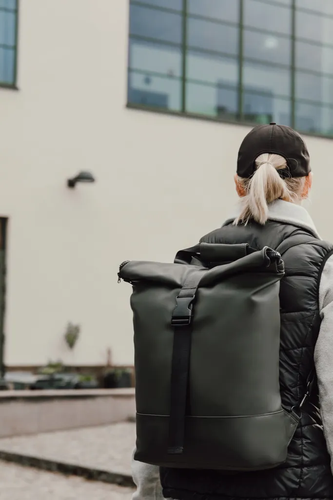 VINGA Baltimore RCS Fahrradtasche, grün – Bild 9