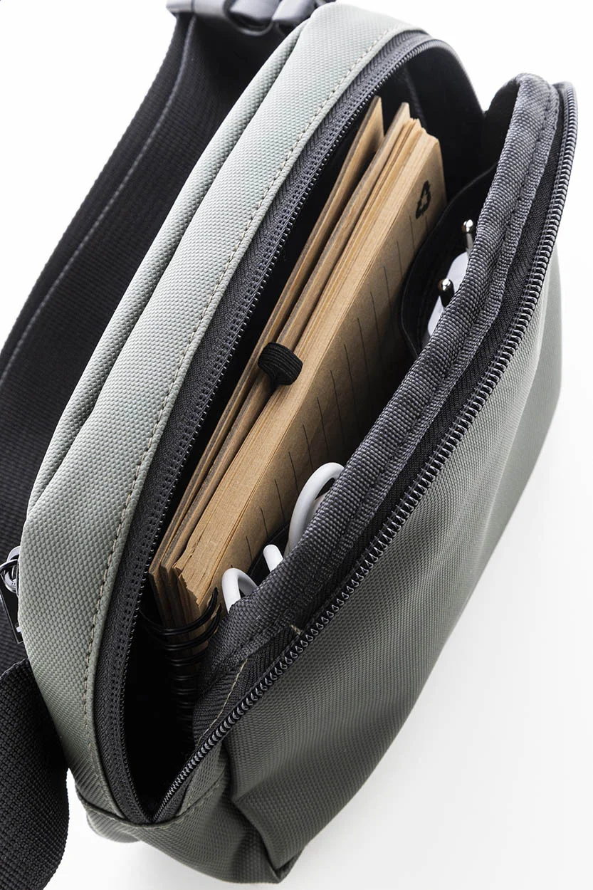 RPET Gürteltasche Wappu, grün – Bild 7