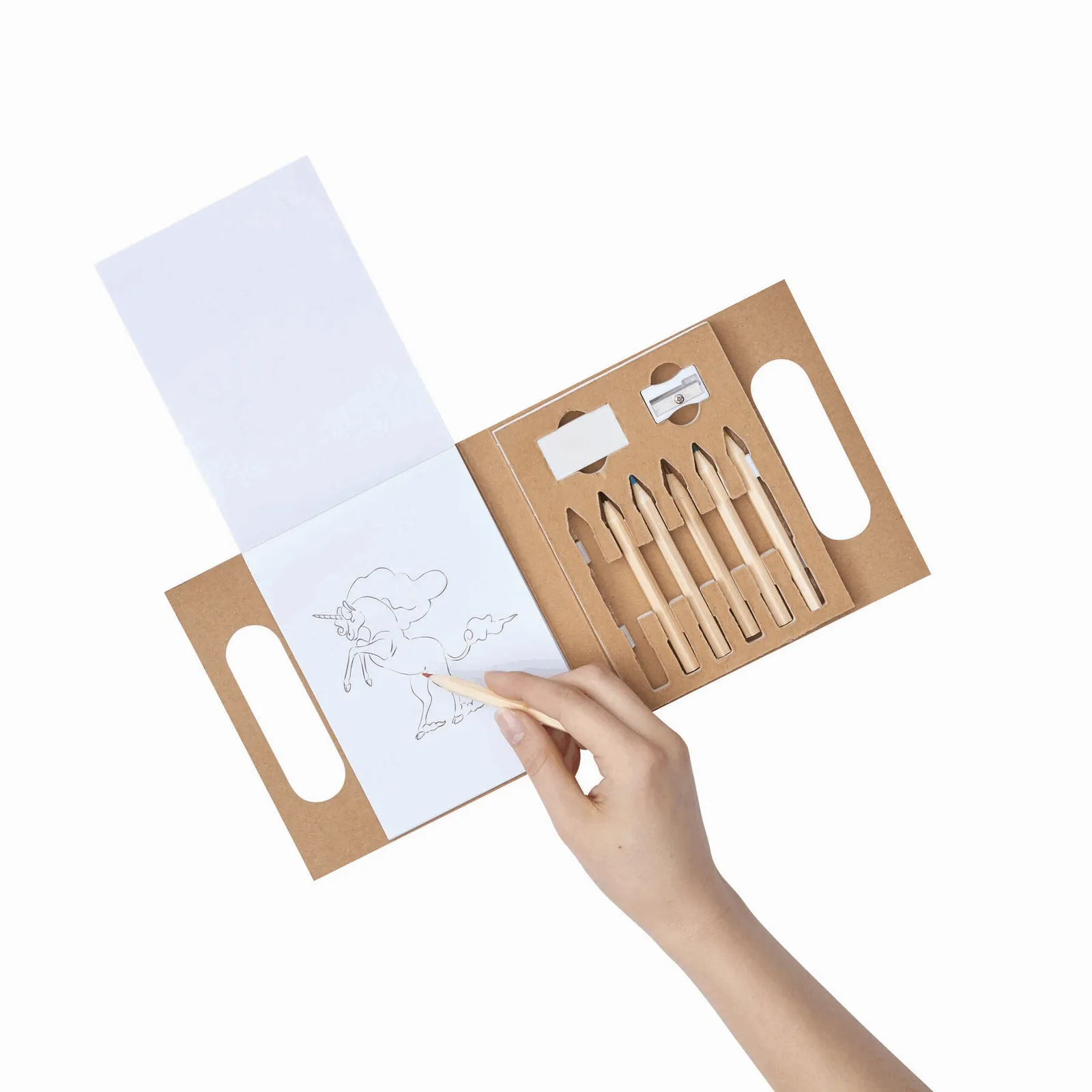 PAINTING BAG - Malset braun, braun – Bild 4