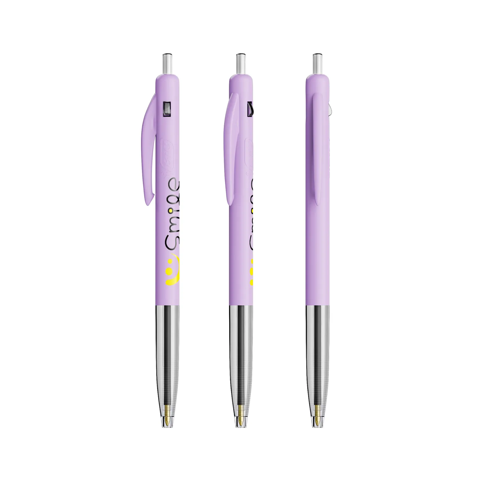 BIC® M10® Clic Kugelschreiber, Pastelllila – Bild 2