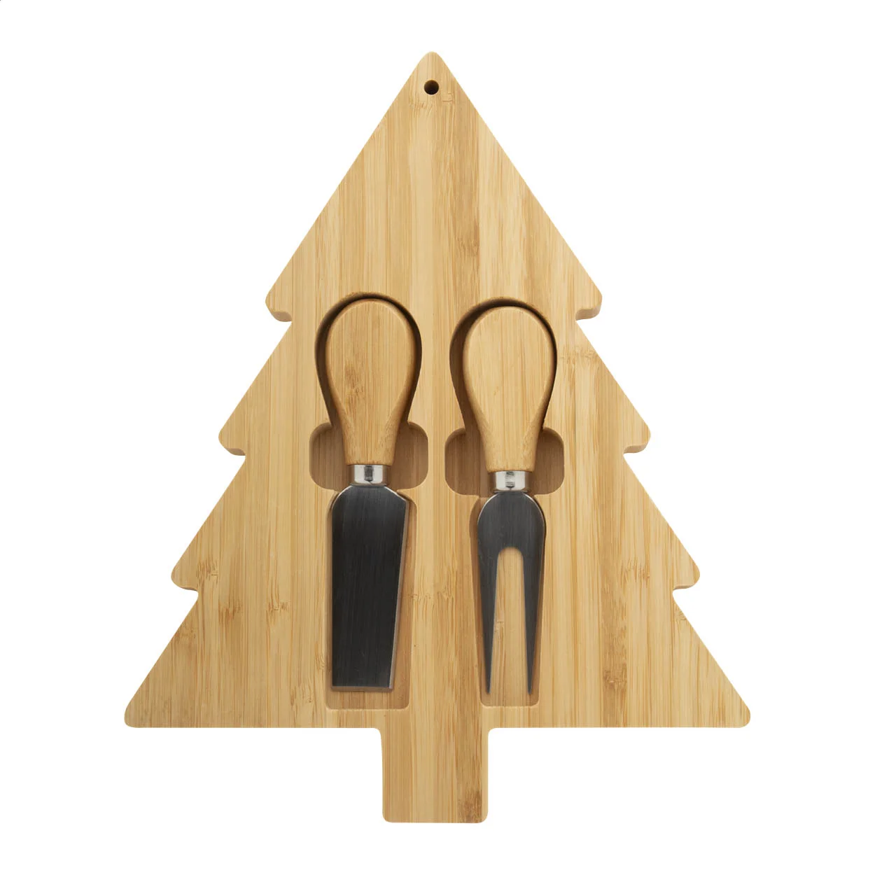 Weihnachtliches Käsemesserset Jarlsberg, natur – Bild 9